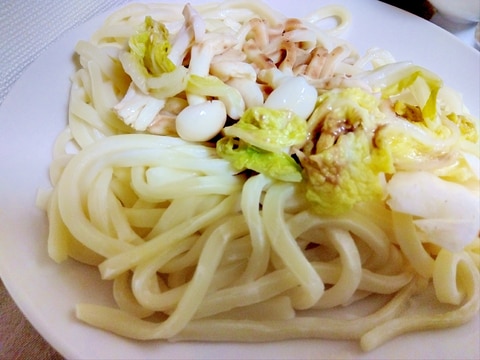 白菜&ブナピーのヘルシーうどん